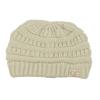 C.C NYFASHION101 Kids Cute Warm and Comfy Children's Knit Ski Beanie Hat, Beige view 1