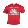 CBTWear Prestige Worldwide Boats and Hoes Funny Movie Inspired Tee Step Brothers Drinking Men's T-Shirt (X-Large, Red) view 1