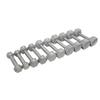 Ader Grey Hex Dumbbell/Cast Iron Dumbbell One Pair (2lb x2) view 1