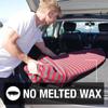 Ho Stevie! Surfboard Sock Cover - Thicker and More Protective Bag For Your Surf Board (Red and Gray, 6'6") view 3