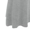 J. LOVNY Womens Premium Basic Simple Foldover Jersey Maxi Skirt view 2