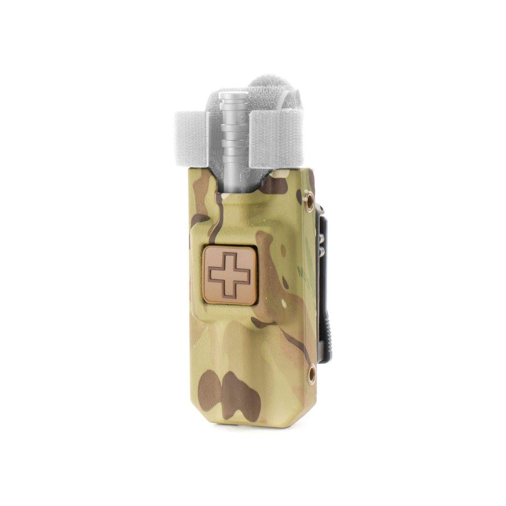 Eleven 10 Rigid TQ Case for C-A-T Tourniquet, Multicam, Belt Attachment