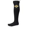 Flag Of Delaware Compression Athletic Sock Black view 1