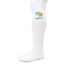 Surfer Palms Sun Compression Casual Socks White view 1