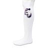 Funny Glasses Panda Running Casual Socks White view 1