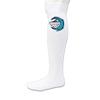 A Horrible Shark Compression Dress Sock White view 1