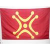 Cantabria Independentist Flag 2' x 3' for a pole - Cantabria nationalist flags 60 x 90 cm - Banner 2x3 ft with hole - AZ FLAG view 1