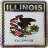 Flagline Illinois - Reflective Decal