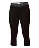 Badger Sport Black Youth XL Calf Length Compression Tight Pants view 1