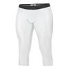 Badger Sport White Youth XL Calf Length Compression Tight Pants view 1