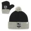'47 NHL Infant Bam Knit Hat & Mittens Set, Black view 1