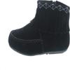 BETANI Denise-5 Girl's Kids Embroidered Fringe Mocassin Low Heel Ankle Booties,Black,11 view 2