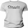 80th Birthday Gift Shirt for Men - Classic Retro 1946 - White-2X view 1