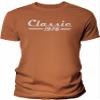 50th Birthday Gift Shirt for Men - Classic Retro 1976 - TX Orange-4X view 1