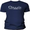 70th Birthday Gift Shirt for Men - Classic Retro 1956 - Navy-4X view 1