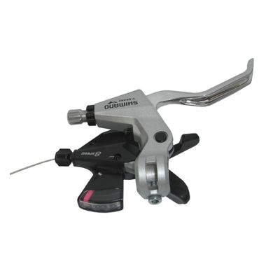 SHIMANO Unisex - Adult Altus STM310 2-Finger S+B Lever, Black, One Size