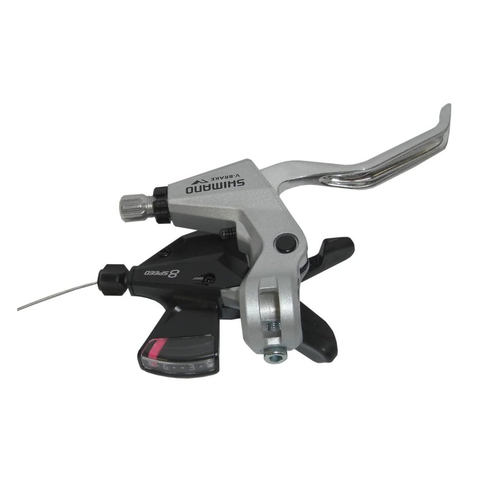 SHIMANO Unisex - Adult Altus STM310 2-Finger S+B Lever, Black, One Size