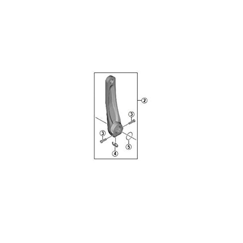 Shimano FC-MT500 Left Hand Crank arm Unit, 175 mm