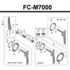 Shimano FC-M7000-2 Chainring 34T-BB for 34-24T view 4