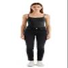 Emmalise Women's Basic Short Camisole Adjustable Strap Layering Cami Tank Top (2Pk Black, Hgry, Medium) view 4