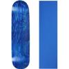 Moose Skateboard Deck Blank Stained Blue 8.25" Blue Grip view 1