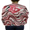 Belle Donne - Women's Soft Floral Pattern 70% Pashmina Laced Scarf Head Scarf for Women - Pink Scarfs for Women view 4