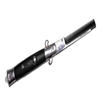 50's Black Switchblade Black Comb