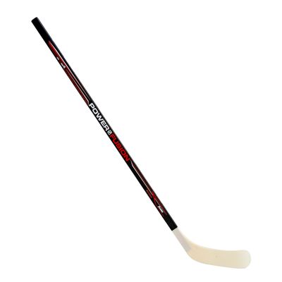 Franklin Sports NHL Power Fusion Youth Street Hockey Stick - 40 Inch - Right Hand - Wood and Fiberglass Shaft - ABS Blade