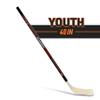 Franklin Sports NHL Power Fusion Youth Street Hockey Stick - 40 Inch - Right Hand - Wood and Fiberglass Shaft - ABS Blade view 2