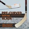 Franklin Sports NHL Power Fusion Youth Street Hockey Stick - 40 Inch - Right Hand - Wood and Fiberglass Shaft - ABS Blade view 3