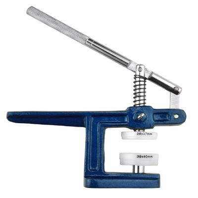 SE 12-Piece Watch Press Tool Set with Nylon Dies  Glass Fitting Machine for Watch Repair & Back Pressing - JT-12WP