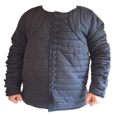 Allbeststuff 14th Century Archers Medieval Gambeson ABS (Yellow, 54)