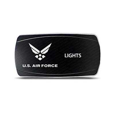 CH4X4 Rocker Switch Military Lights Symbol 2- Red Led