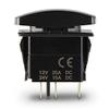 CH4X4 Rocker Switch Military Lights Symbol 1- Blue Led view 2