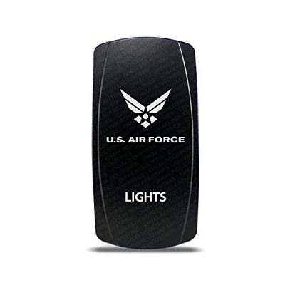 CH4X4 Rocker Switch Military Lights Symbol 2- Blue Led