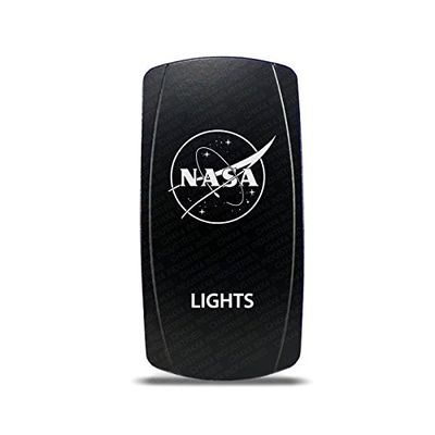 CH4X4 Rocker Switch Military Lights Symbol 17- Blue Led
