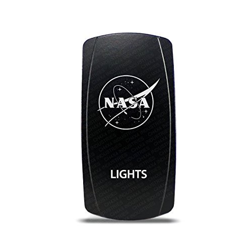 CH4X4 Rocker Switch Military Lights Symbol 17- Blue Led
