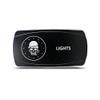 CH4X4 Rocker Switch Military Lights Symbol 8- Red Led view 1