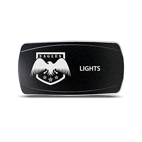CH4X4 Rocker Switch Military Lights Symbol 23- White Led