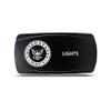 CH4X4 Rocker Switch Military Lights Symbol 10- Red Led view 1