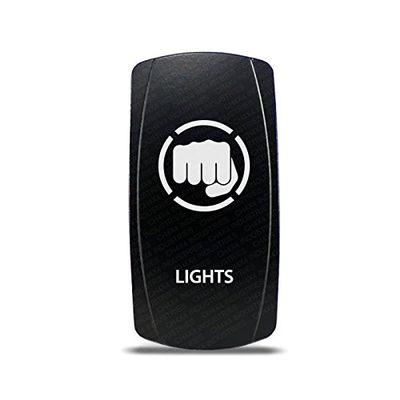 CH4X4 Rocker Switch Military Lights Symbol 21- Blue Led