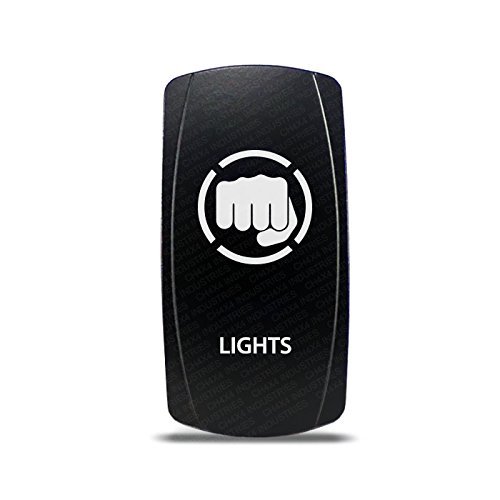 CH4X4 Rocker Switch Military Lights Symbol 21- Blue Led