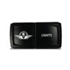 CH4X4 Rocker Switch V2 Military Lights Symbol 16- Green Led view 1