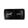 CH4X4 Rocker Switch V2 Military Lights Symbol 17- Blue Led view 1