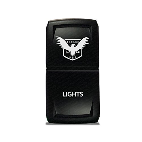 CH4X4 Rocker Switch V2 Military Lights Symbol 15- Amber Led