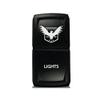 CH4X4 Rocker Switch V2 Military Lights Symbol 15- Amber Led view 1