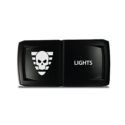 CH4X4 Rocker Switch V2 Military Lights Symbol 22- Red Led
