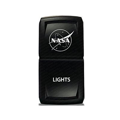 CH4X4 Rocker Switch V2 Military Lights Symbol 17- Blue Led