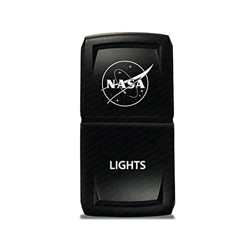 CH4X4 Rocker Switch V2 Military Lights Symbol 17- Blue Led