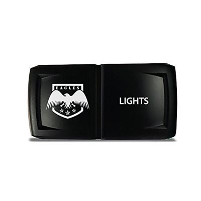 CH4X4 Rocker Switch V2 Military Lights Symbol 23- White Led